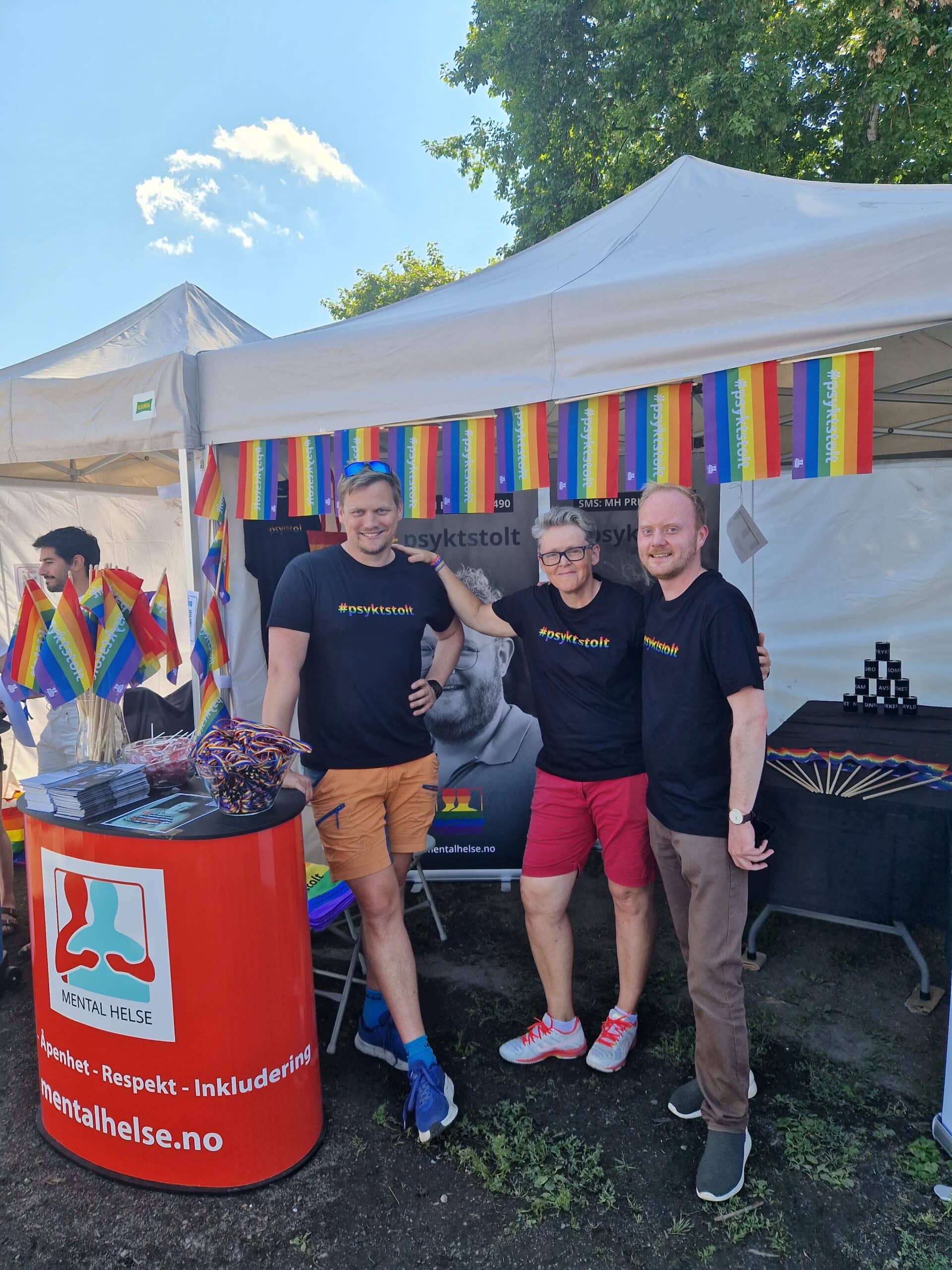 Mental Helse på Oslo Pride 2023.