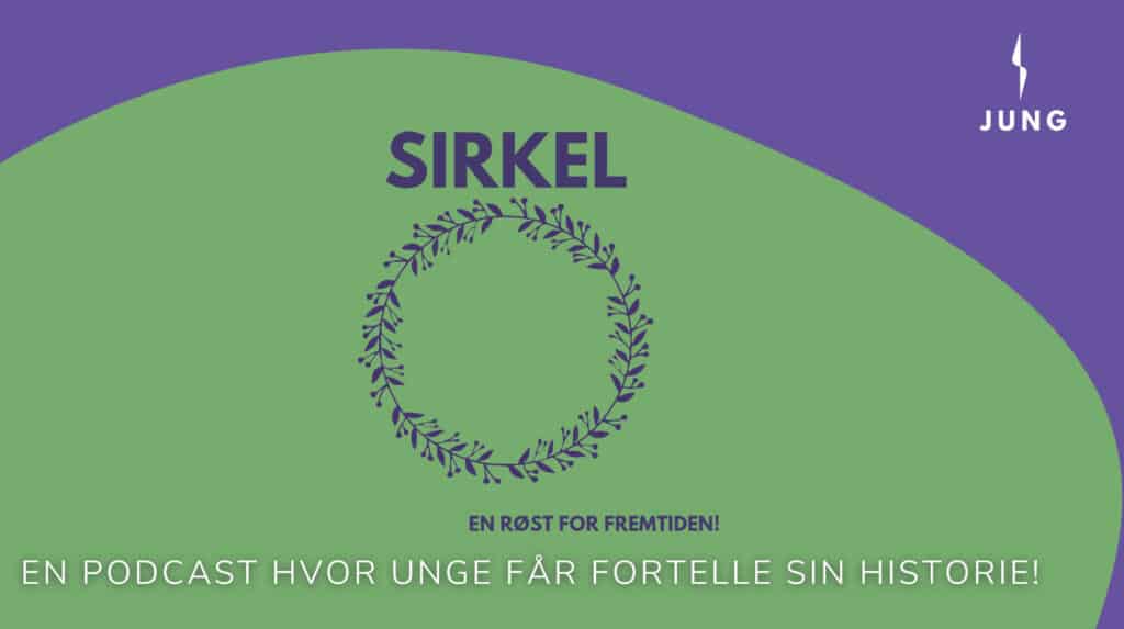 Sirkel podcast - logo og beskrivelse