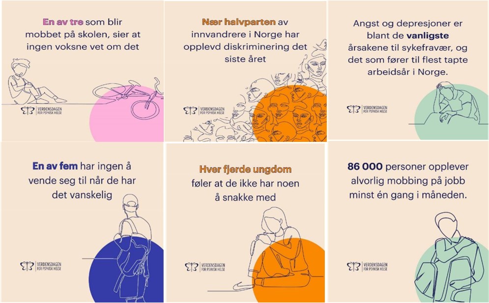 Fakta om psykisk helse