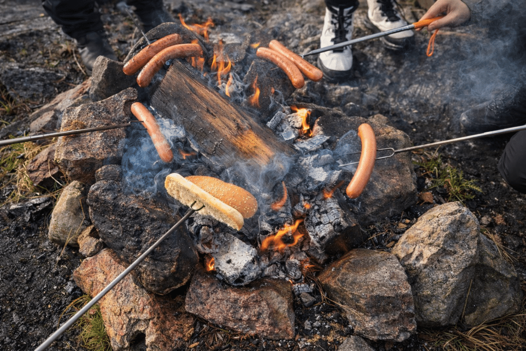 Det ble både grilling, påskeeggjakt og hyggelig fellesskap da Mental Helse Kristiansund inviterte familier til arrangement på Skjærtorsdag.
