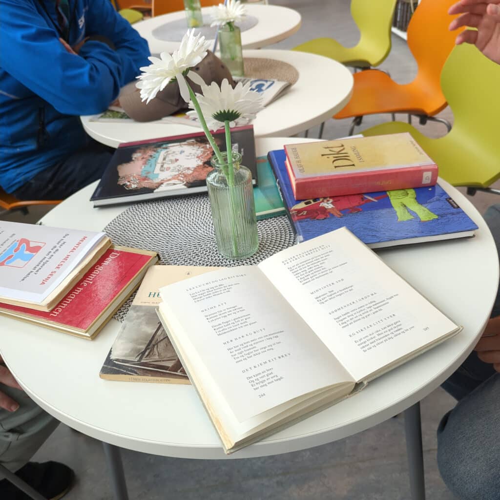 Mental Helse Senja hadde sitt første Lesetreff-arrangement på Senja bibliotek på Finnsnes den 07.juli 2026.