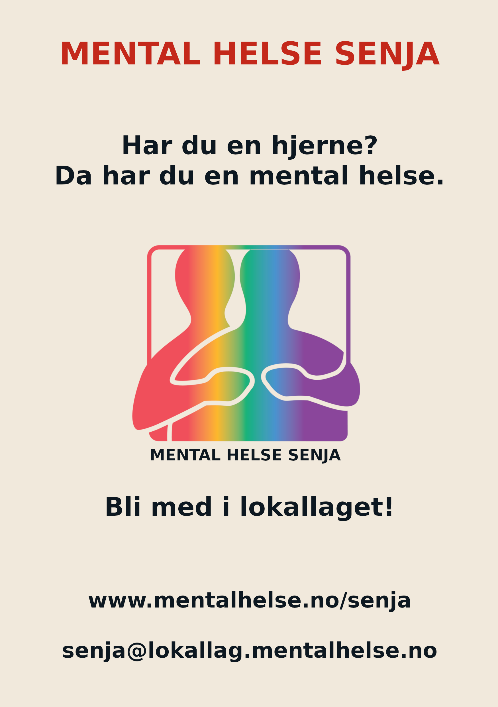 Mental Helse Senja Pride-brosjyre 2026 forside